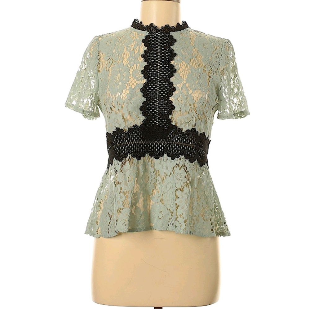 NWOT Zara Lace Blouse